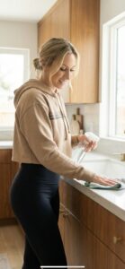 realistic mom routine