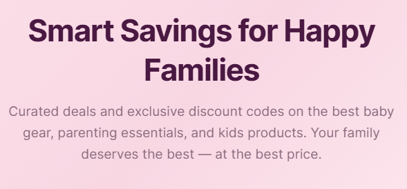 deals and discounts baby gear